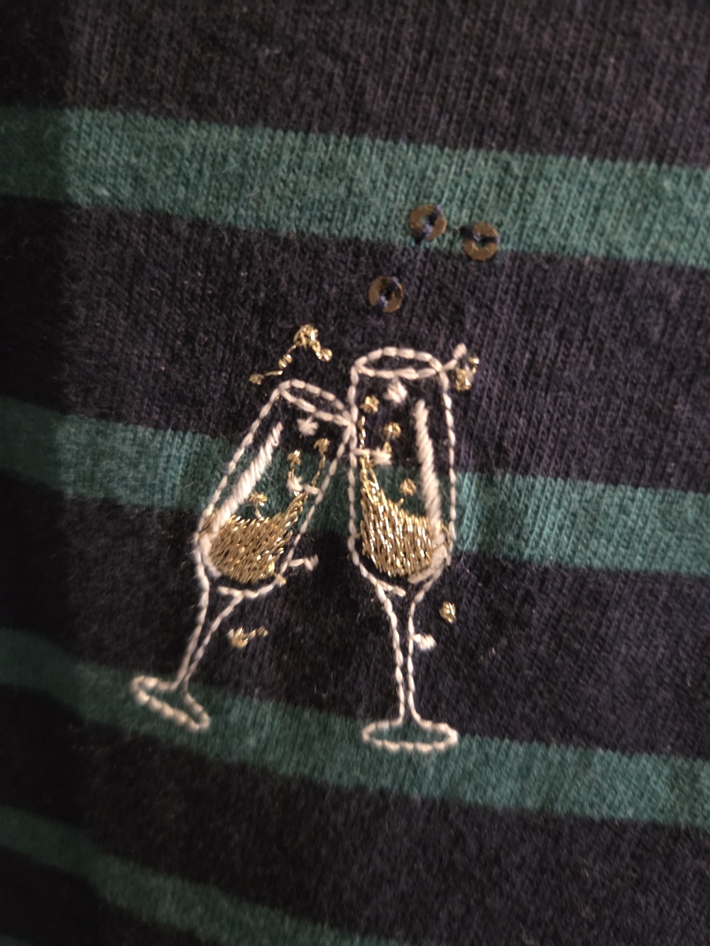 Talbots Embroidered Tee - Picture 5 of 7
